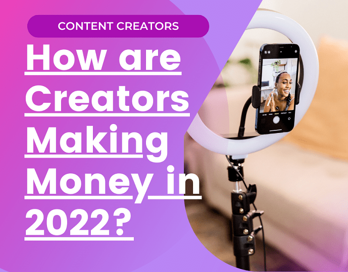 How are content creator making