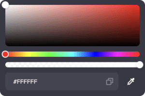 Hex color select